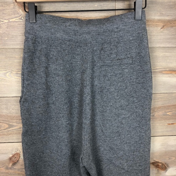 Theory High Rise Wool Cropped Jogger - Picture 5 of 7